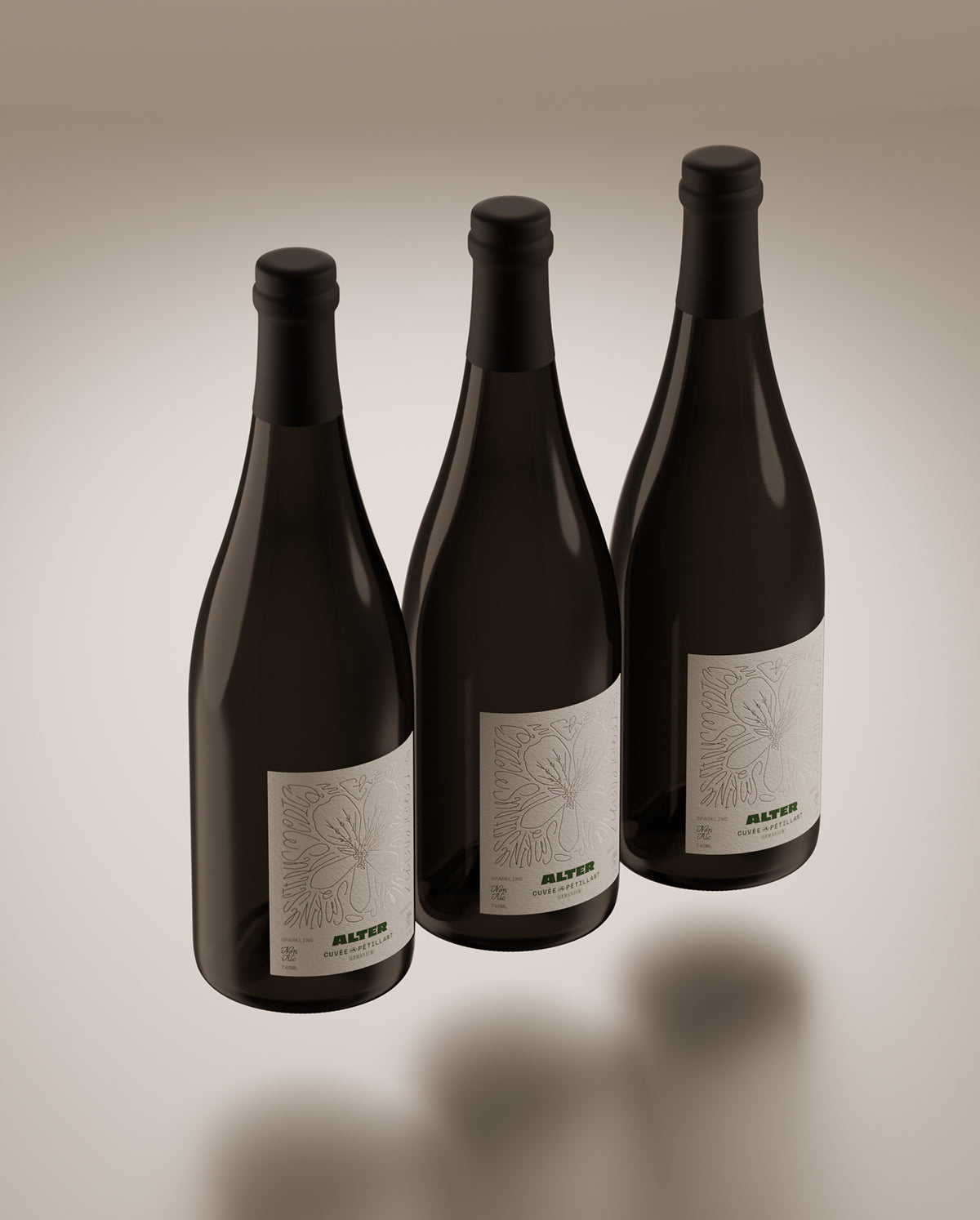 Cuvée Pétillant Geranium [set of 3]